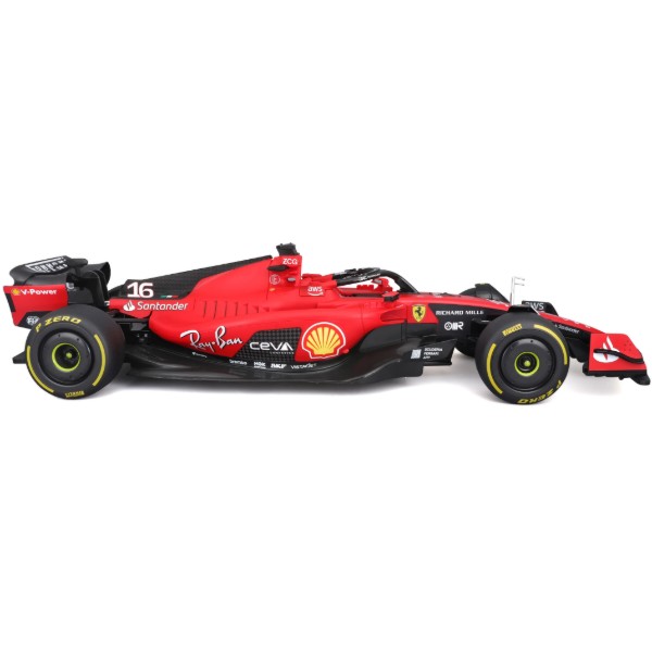 Фото - Радіокерована машинка Maisto Tech Formula RC SF-23 #16 Charles Leclerc (82771 red)